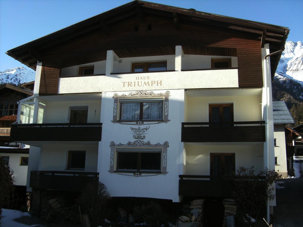 Ferienwohnung Haus Triumph Pettneu am Arlberg Exterior foto