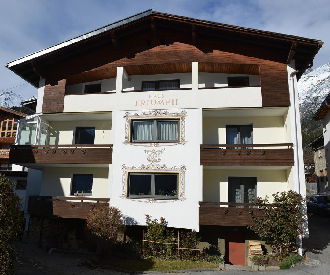 Ferienwohnung Haus Triumph Pettneu am Arlberg Exterior foto