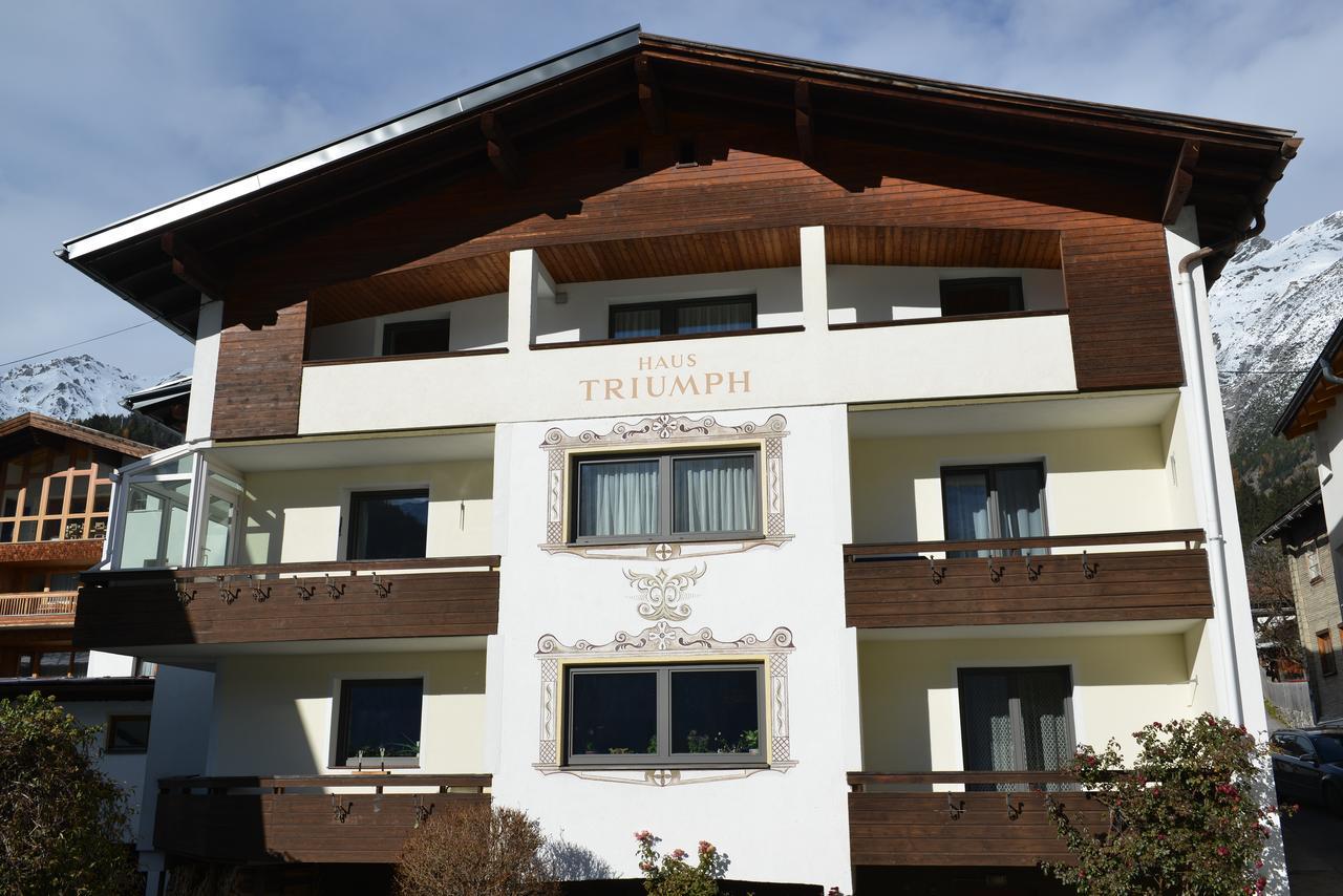 Ferienwohnung Haus Triumph Pettneu am Arlberg Exterior foto